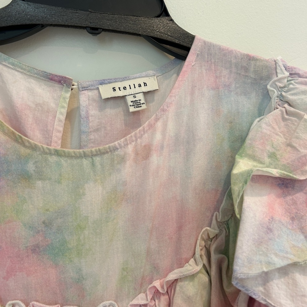 Colorful Ruffled Stellah Dress - Picture 2 of 3